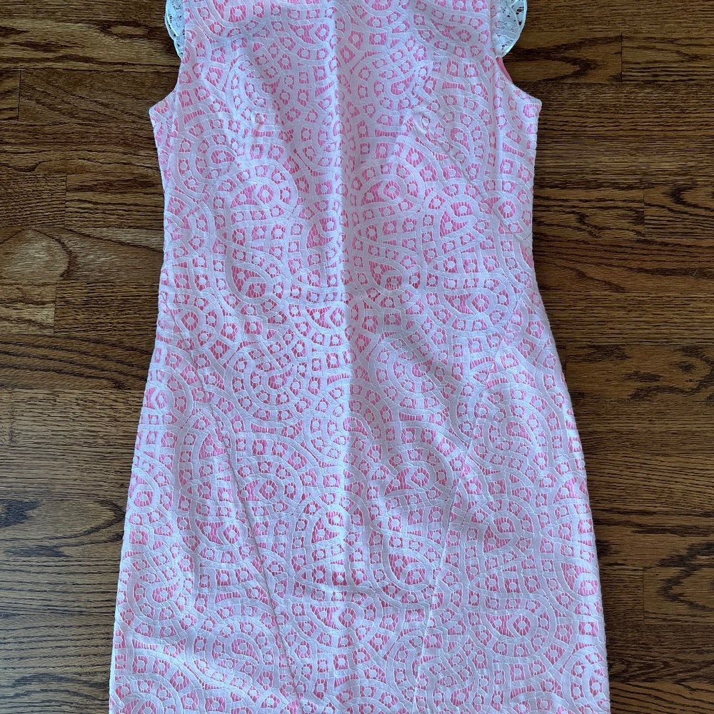 Jessica Simpson White Eyelet mini dress, size 6